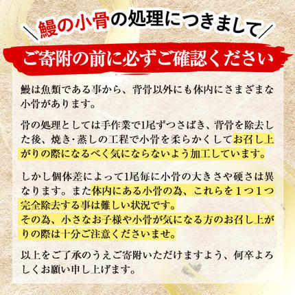 鹿児島県志布志市のふるさと納税 桜林養鰻のうなぎ蒲焼 計200g以上(100g以上×2尾) a3-195