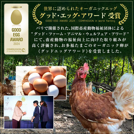 鹿児島県霧島市のふるさと納税 K-173-A ＜通常便＞オーガニック卵「お多福たまご」(計30個・10個入×3パック)【お多福たまご】有機JAS オーガニック 放し飼い自然卵 霧島市 国産 九州産 鹿児島県産 たまご 卵 鶏卵 朝食 通常便