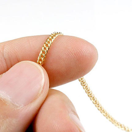 山梨県昭和町のふるさと納税 18金 ネックレス 50cm 喜平チェーン 2.3mm 18k 中空　管理番号181116100miy SWAA066