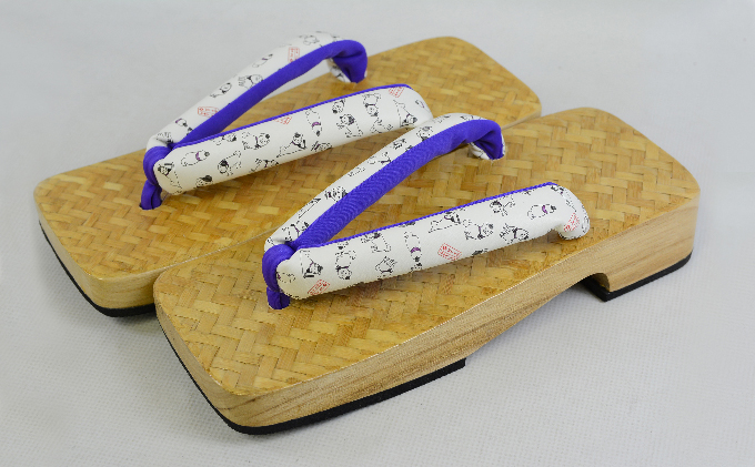 奈良県王寺町のふるさと納税 雪丸紳士下駄（あじろ天右近）25～27cm