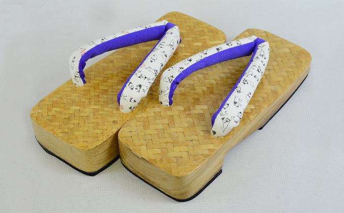 奈良県王寺町のふるさと納税 雪丸紳士下駄（あじろ天右近）25～27cm