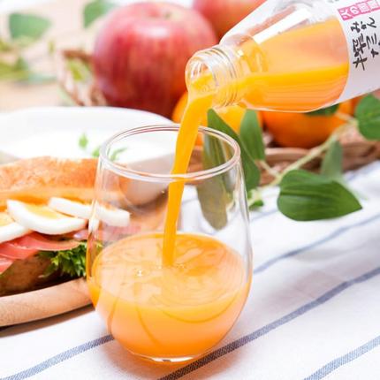 京都府宇治田原町のふるさと納税 京都・火の國屋・搾ったまま果汁（リンゴ・みかん）〈無添加 生搾り 高濃度 果実 りんご リンゴ 林檎 みかん ミカン ジュース 果汁 飲料 果物〉 飲料類 果汁飲料 野菜飲料 みかんジュース 加工食品