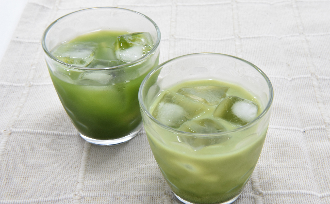 京都府宇治田原町のふるさと納税 京都宇治抹茶グリーンティー　〈宇治抹茶 抹茶 京都 宇治 スティック 石臼挽き ホット アイス 飲料〉 飲料類 お茶 加工食品