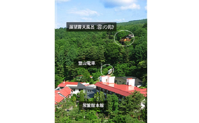 長野県小諸市のふるさと納税 常盤館展望露天風呂　入浴券2枚 チケット 温泉利用券