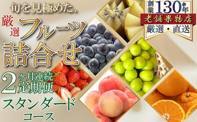 【2ヶ月連続定期便】旬を見極めた、厳選フル