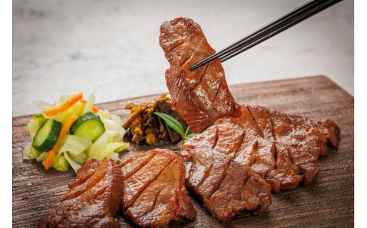 宮城県富谷市のふるさと納税 仙台名物 味の牛たん喜助 職人仕込牛たん詰合せ 130g×4 (牛タン しお味 塩味 肉 老舗 専門店 きすけ) [0296]