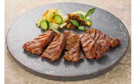 宮城県富谷市のふるさと納税 仙台名物 味の牛たん喜助 職人仕込牛たん詰合せ 95g×4 (牛タン 肉 老舗 専門店 きすけ) [0307]