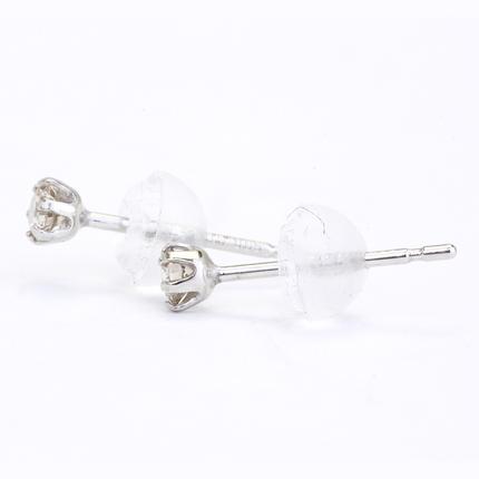 茨城県桜川市のふるさと納税 ダイヤモンド スタッド ピアス 合計 0.10ct（ハート＆キューピッドカット） ギフト 記念 贈り物 贈答用 アクセサリー ジュエリー ジュエリーマーノ 桜川市 [AH117sa]