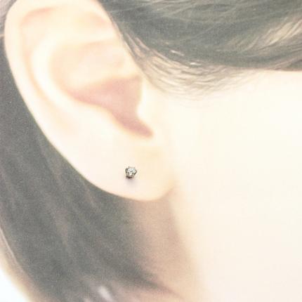 茨城県桜川市のふるさと納税 ダイヤモンド スタッド ピアス 合計 0.10ct（ハート＆キューピッドカット） ギフト 記念 贈り物 贈答用 アクセサリー ジュエリー ジュエリーマーノ 桜川市 [AH117sa]