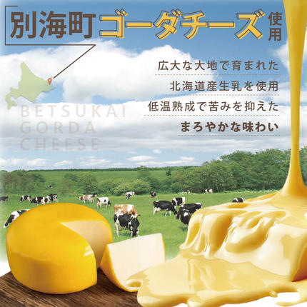 北海道別海町のふるさと納税 【別海牛100%と別海町ゴーダチーズ】チーズがとろける!別海チーズインハンバーグ(120g×3個)