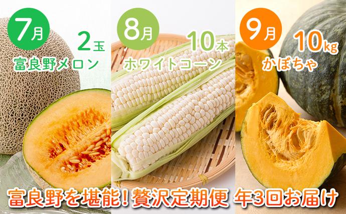 2026年夏～発送 富良野を堪能！贅沢 定
