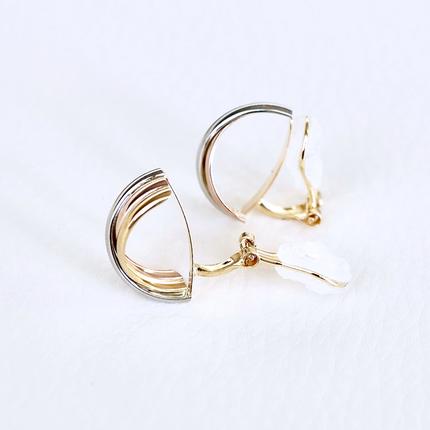 山梨県昭和町のふるさと納税 Pt900/K18YG/PG 地金 3カラーイヤリング 保証書付 NO-1947					
 SWAD044