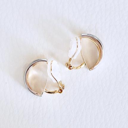 山梨県昭和町のふるさと納税 Pt900/K18YG/PG 地金 3カラーイヤリング 保証書付 NO-1947					
 SWAD044