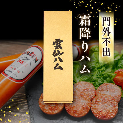 BI002 ハム 雲仙ハム 小 300g×2本 [ 絶品 人気 ハム ソーセージ