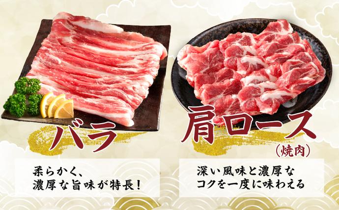 宮崎県日南市のふるさと納税 【6月配送】数量限定 豚肉 6種 盛り合わせ セット 合計4.1kg 豚 小分け 豚バラ 豚ロース 豚こま 国産 食品 人気 おかず 焼肉 しゃぶしゃぶ 豚丼 食べ比べ 料理に大活躍 使い勝手抜群 選べる配送月 ミヤチク 送料無料_CC82-25-06