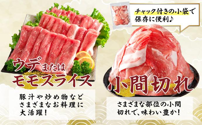 宮崎県日南市のふるさと納税 【6月配送】数量限定 豚肉 6種 盛り合わせ セット 合計4.1kg 豚 小分け 豚バラ 豚ロース 豚こま 国産 食品 人気 おかず 焼肉 しゃぶしゃぶ 豚丼 食べ比べ 料理に大活躍 使い勝手抜群 選べる配送月 ミヤチク 送料無料_CC82-25-06