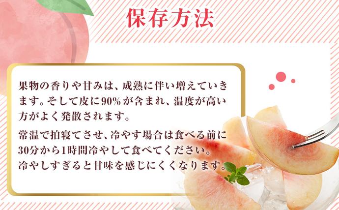 岡山県里庄町のふるさと納税 【 2026年 先行予約】 桃 岡山県産 白鳳 （ 白桃 ） 約2kg（6～8玉） 《2026年7月上旬-中旬頃出荷》 白桃 岡山 はくとう スイーツ フルーツ 果物 先行予約 数量限定 期間限定 岡山 里庄町 モモ もも 桃