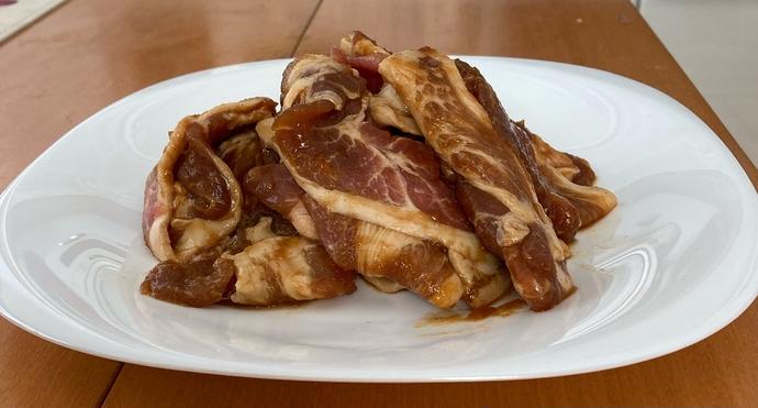 北海道池田町のふるさと納税 味付ジンギスカン 黒豚 北海道 800ｇ(400ｇ×2) 黒豚屋 阿部農場 焼くだけ 総菜 弁当