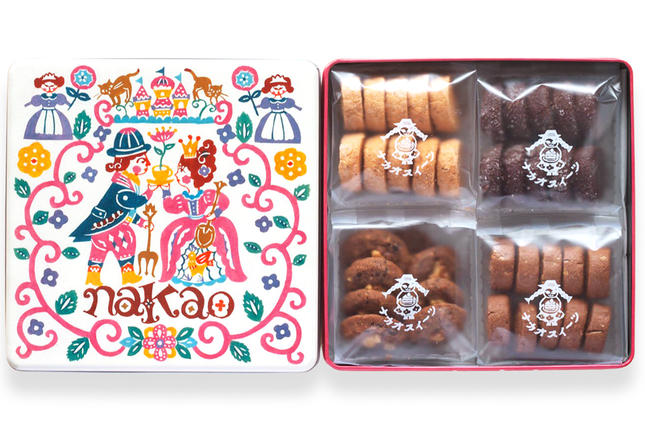 NAKAOのお菓子箱 クッキー4種の詰め合わせ｜焼菓子 スイーツ ギフト