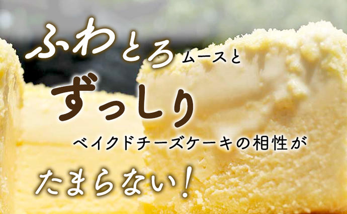 北海道富良野市のふるさと納税 菓子工房フラノデリス【ドゥーブルフロマージュ】15cm (お菓子 スイーツ デザート お祝い おやつ 贈り物 ギフト 甘い 手作り 北海道 送料無料 道産 富良野 ふらの 人気)