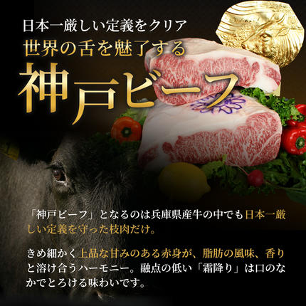 兵庫県加西市のふるさと納税 神戸牛 訳あり 焼き肉用 切り落とし 食べ比べ 各400g 計800g 小分け 不揃い 規格外 牛肉 肉