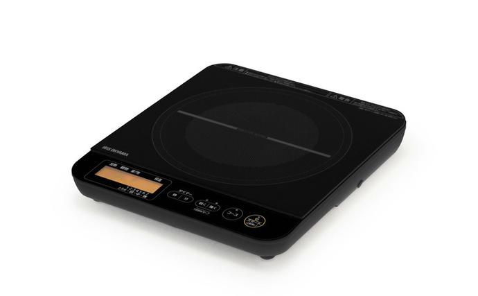 宮城県大河原町のふるさと納税 卓上IHコンロ 1400W 液晶付きIHC-T71-B IHクッキングヒーター 卓上 1口  IHC-T71-B ブラック アイリスオーヤマ 1400W 液晶付き 7段階温度調節 保温モード 電磁調理器 パネル付 鍋 揚げ物 焼く 温める 炒める 煮る