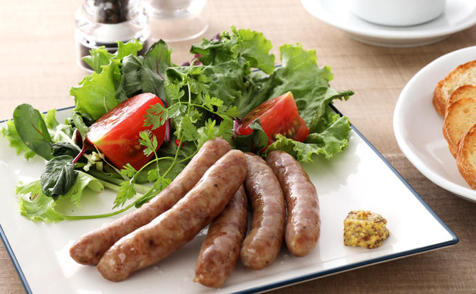 北海道幕別町のふるさと納税 十勝の無添加豚 ウインナー・白ソーセージ20本前後とベーコンブロック300gセット 計740g［うらがみミート］ 無塩せき 保存料・結着剤不使用【 ソーセージ ウィンナー ベーコン 肉 豚 国産 惣菜 おつまみ 料理 燻製 加工品 北海道 十勝 幕別 】