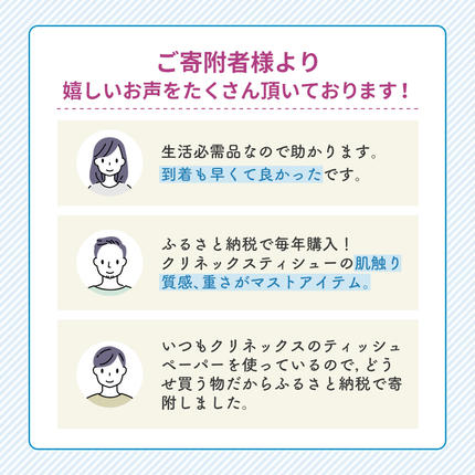 宮城県岩沼市のふるさと納税 【 最短発送 】ティッシュ クリネックス 60箱 ( 5箱 × 12パック ) ティッシュ