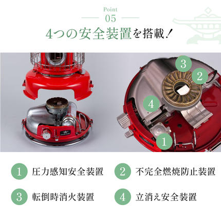 ガスヒーター Amazon | カセットガスストーブ ガスヒーター電源不要！1.6KW【速暖