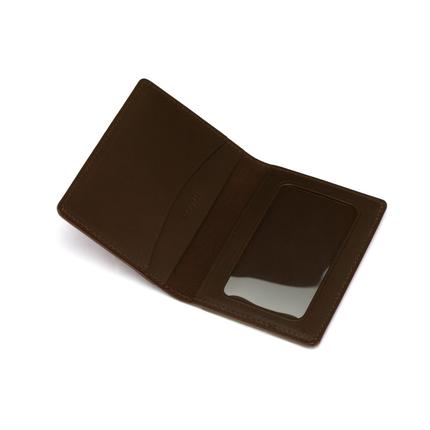 北海道赤平市のふるさと納税 パスケース ダークブラウン 革 天然 皮革 男女兼用 贈り物 ギフト プレゼント いたがき