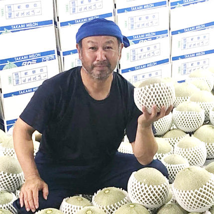 茨城県八千代町のふるさと納税 【 先行予約 2026年6月上旬以降発送】 令和8年産 八千代町産 タカミメロン 秀品 3玉 約5kg 期間限定 産地直送 果物 フルーツ メロン 甘い 人気 タカミ 貴味 [AX040ya]
