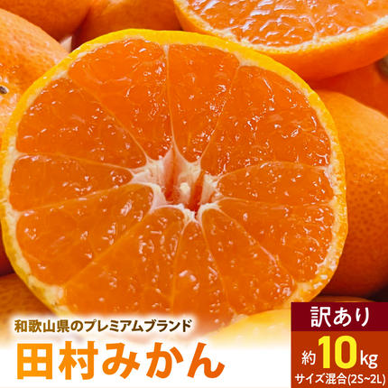 ご家庭用 田村みかん サイズ混合(2S～２