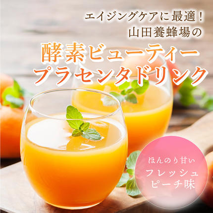 岡山県鏡野町のふるさと納税 山田養蜂場酵素ビューティー プラセンタドリンク 500ml×1本（35265）【006-a042】