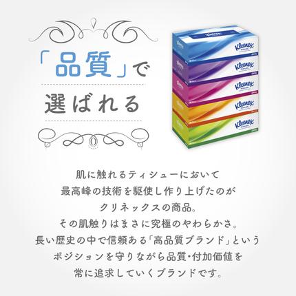 宮城県岩沼市のふるさと納税 ティッシュ クリネックス 30箱 ( 5箱 × 6パック )