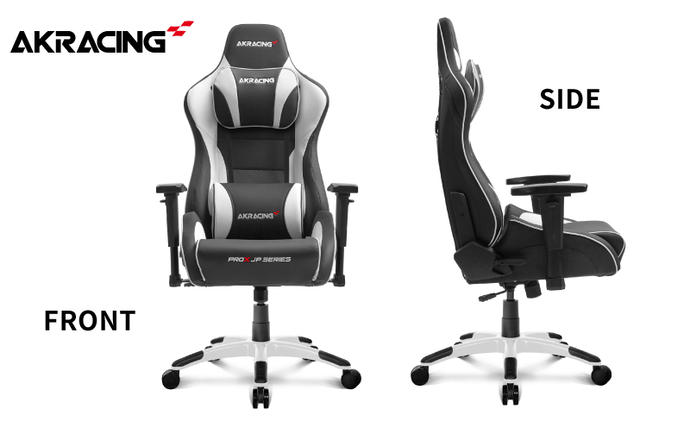 AKRacing Pro-X Gaming Chair (White) JP エーケーレーシング 