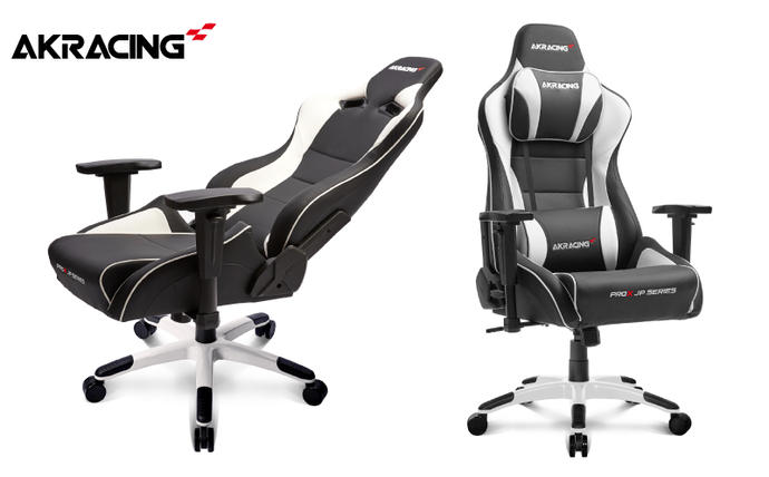 AKRacing Pro-X Gaming Chair (White) JP エーケーレーシング 