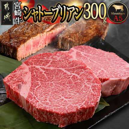 宮崎牛シャトーブリアン(A5)150g×2