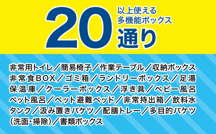 宮崎県日南市のふるさと納税 緊急時にあると便利!! 非常用トイレ ハッ！トイレ君 60回分 日用品 雑貨 災害グッズ 防災グッズ 簡易トイレ 災害用トイレ 防災用品 介護用 多機能 レジャー アウトドア キャンプ 渋滞時 おすすめ 軽量 生活用品 男女兼用 宮崎県 日南市 送料無料_D97-24