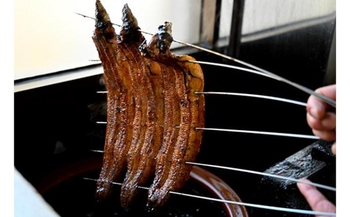 岐阜県関ケ原町のふるさと納税 6ヶ月定期便 三河一色産 備長炭手焼き 昭和9年創業 魚しげのこだわりのうなぎ 蒲焼 2切れ×3パック