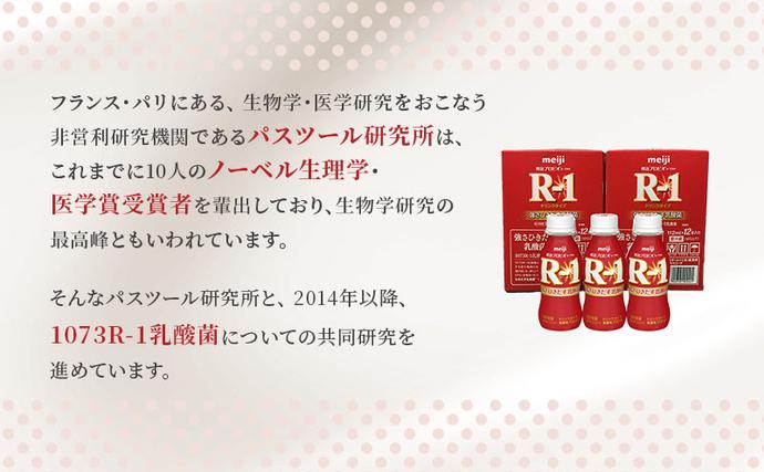 京都府京田辺市のふるさと納税 明治 R1 プロビオヨーグルト ドリンクタイプ 12本入り
