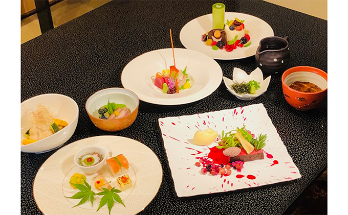 長野県小諸市のふるさと納税 日本料理「音羽」会席料理 ペアお食事券 ご当地 グルメ 長野 小諸 信州 チケット