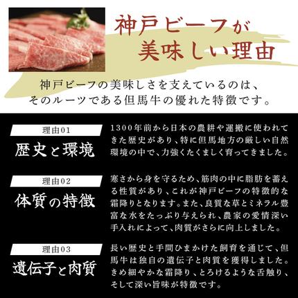 兵庫県加西市のふるさと納税 神戸牛 すき焼き用 食べ比べ Bセット 1kg 肩ロース スライス 牛肉