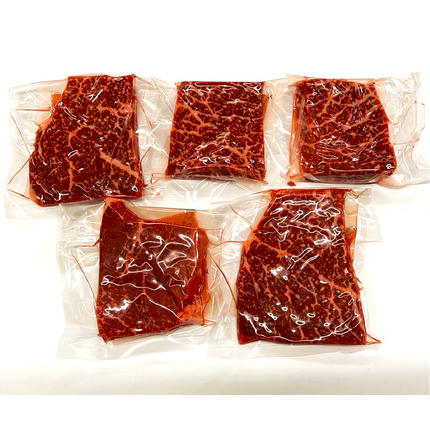 佐賀県神埼市のふるさと納税 【A4～A5】佐賀牛モモステーキ 約500g(100g×5P)【肉 牛肉 ブランド牛 黒毛和牛 ステーキ肉 ふるさと納税】(H112273)