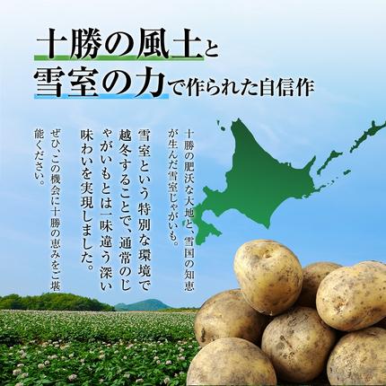 北海道池田町のふるさと納税 北海道産 熟成じゃがいも メークイン10ｋｇ 期間限定 雪室貯蔵 十勝産 ジャガイモ じゃが芋 いも 甘い
