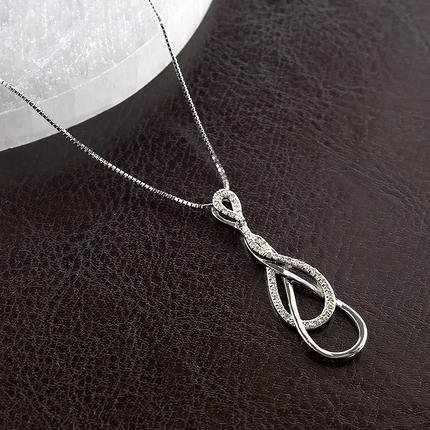 プラチナ ペンダントトップ レディース ダイヤモンド ネックレス