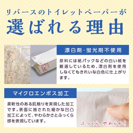 大阪府泉南市のふるさと納税 トイレットペーパー 72ロール 良い紙Doppio ダブル巻【配送不可地域：北海道・沖縄・離島】【60営業日以内に発送】【020D-010】
