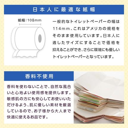 大阪府泉南市のふるさと納税 トイレットペーパー 72ロール 良い紙Doppio ダブル巻【配送不可地域：北海道・沖縄・離島】【60営業日以内に発送】【020D-010】