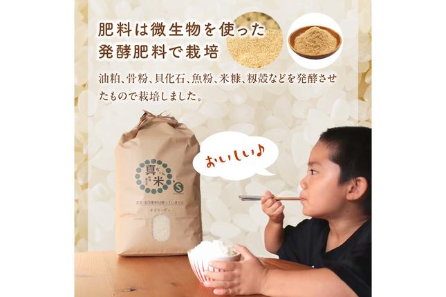 福岡県飯塚市のふるさと納税 【令和7年産】農薬・化学肥料不使用 真ちゃん米 5kg【B7-036】