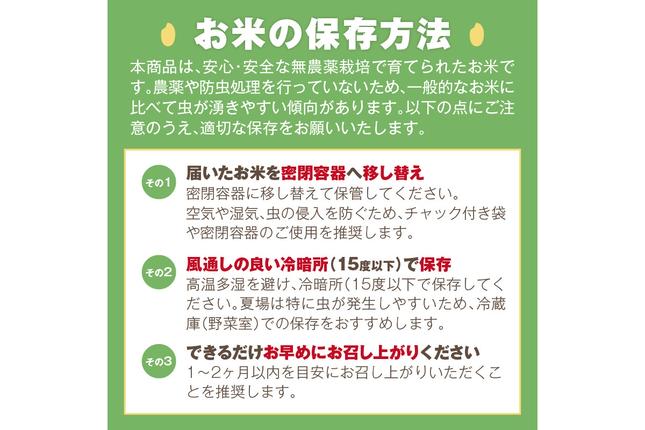 福岡県飯塚市のふるさと納税 【令和7年産】農薬・化学肥料不使用 真ちゃん米 5kg【B7-036】