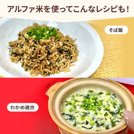 熊本県錦町のふるさと納税 熊本県錦町産森のくまさん使用！ わかめごはん 100g 50袋セット もちもち食感　甘みしっかり アルファ米 保存食 非常食 長期保存 アルファ化米